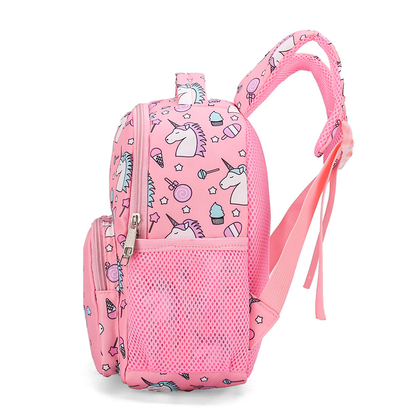 Korean Style Student Bag Women's Ultra-Light Cute Cartoon Backpack Unicorn Factory Direct Sales Kindergarten Backpack Backpack