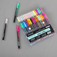 卡通创意12色36色水粉笔荧光笔闪光笔学生学习用品记号标记涂鸦笔