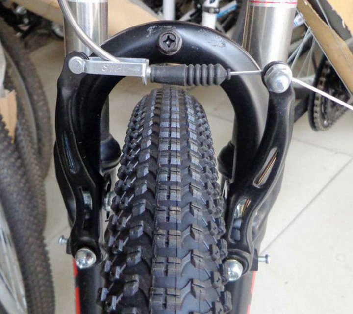 山地车v刹配件刹车 自行车前叉v刹器dex 公路车 单车配件适用