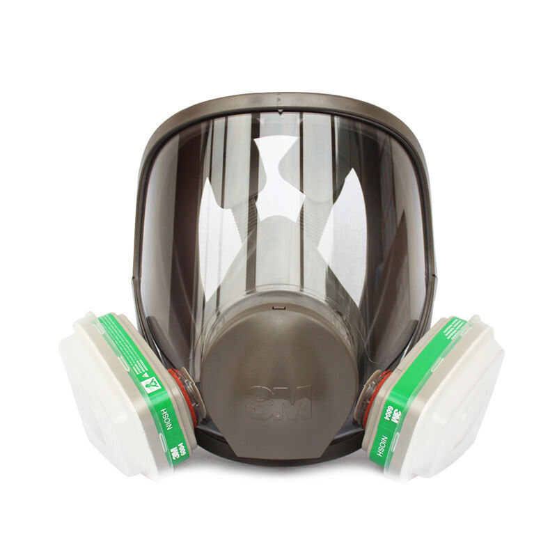 3m6800防毒面具6001cn七件套防有机蒸气 化学品 二氧化硫 硫化氢