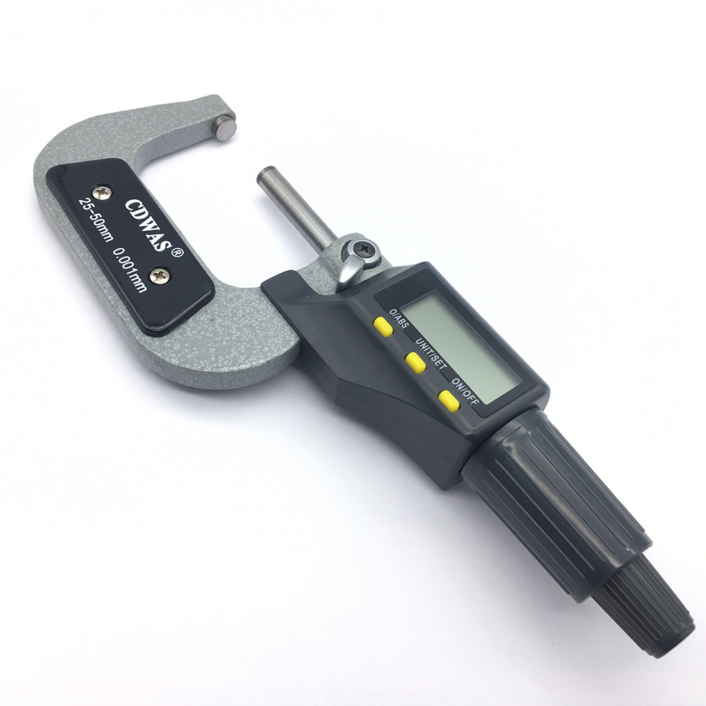 跨境 数控量具 高精度电子数显千分尺 0-100mm套装