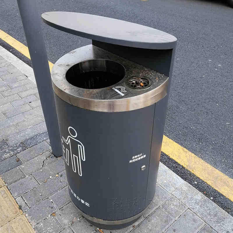 户外公共垃圾桶市政街道小区物业环卫环保垃圾桶果皮箱厂家直供