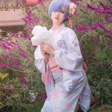 从零开始的异世界雷姆拉姆睡衣蕾姆co和服浴衣cosplay