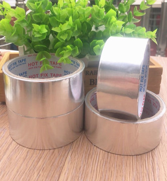 银色铝箔胶带家用补锅粘盆胶带 防水胶带 一元两元货源