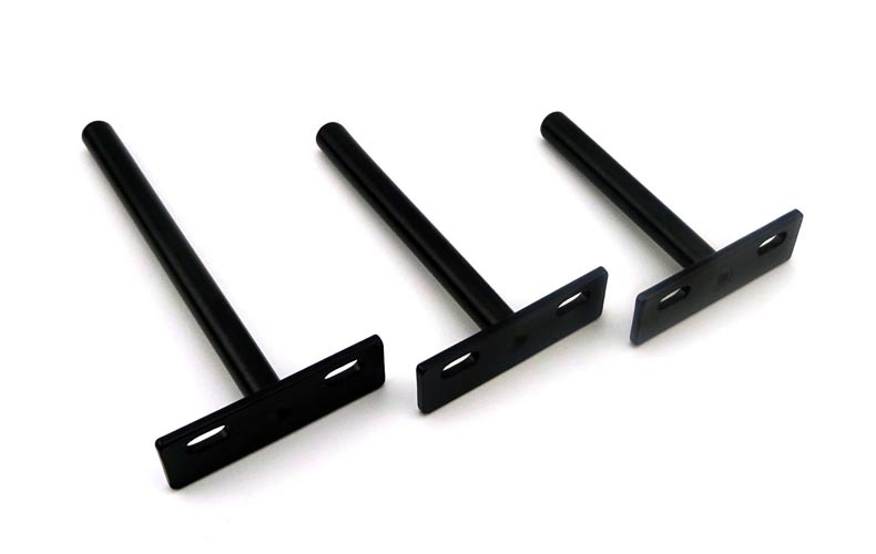 加长 板单层暗藏板托 隐形层板托 黑色家具活动层板配件墙上支架