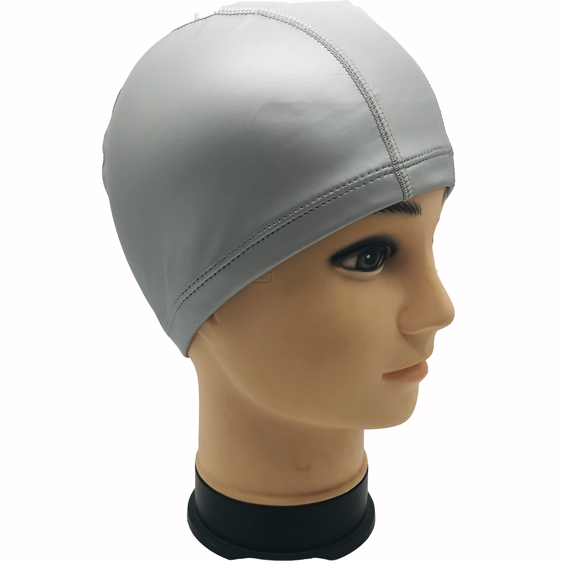 厂家直销pu泳帽纯色成人不勒头舒适批发