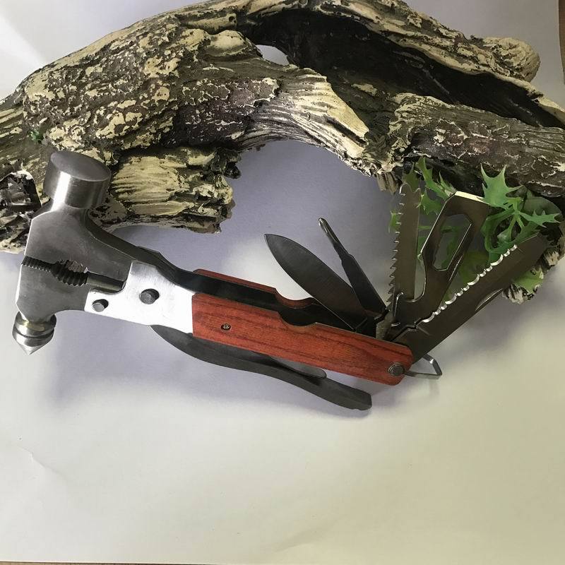 源头工厂直销多功能彩木锥形锤汽车救生锤万用锤汽车安全锤qc043