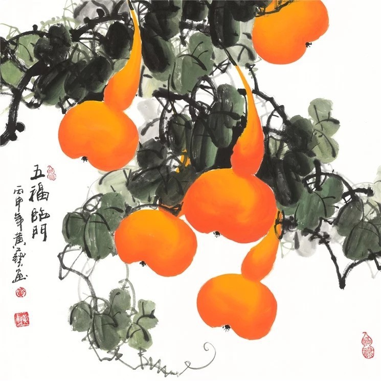 五福临门葫芦