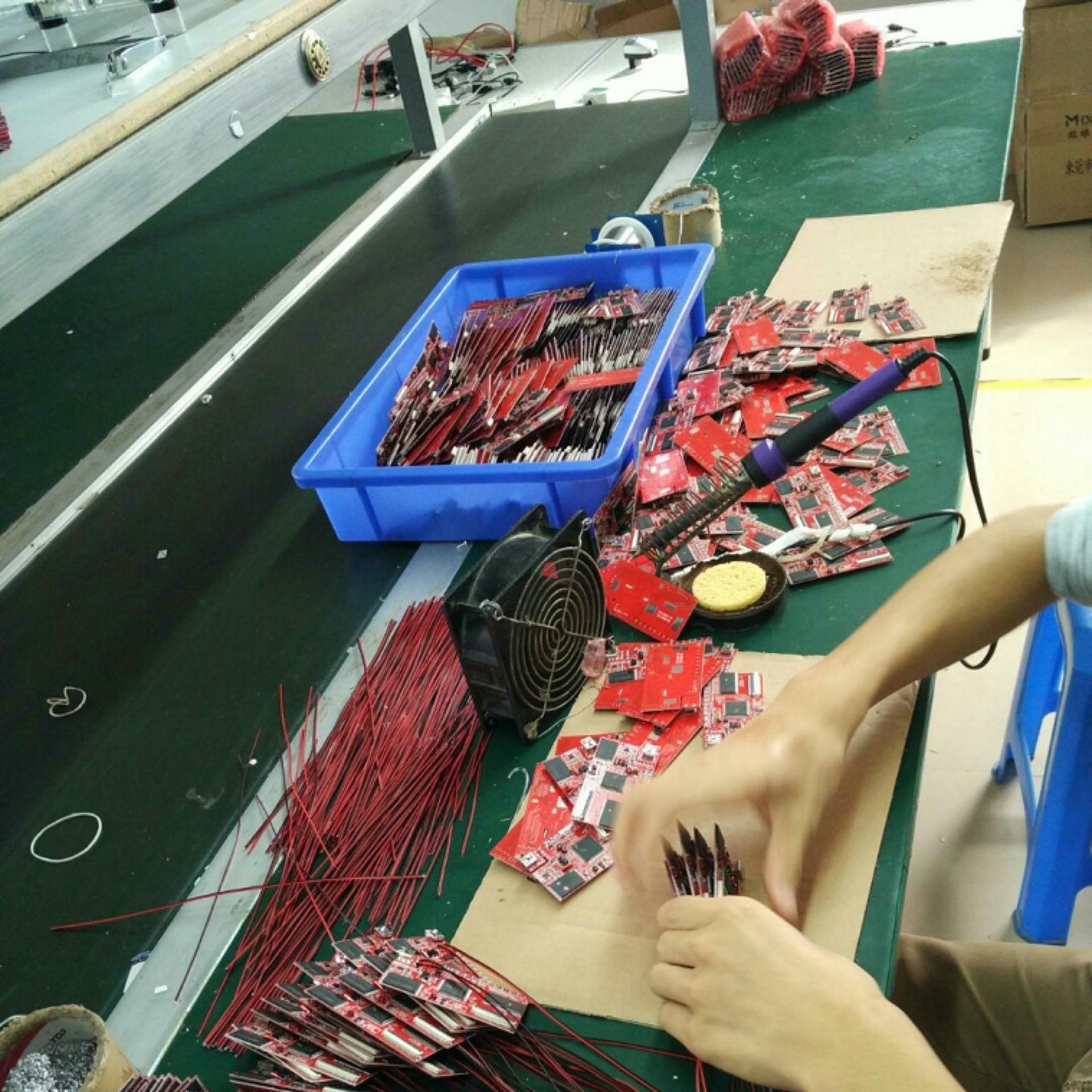 电子产品装配后焊测试包装音箱蓝牙音箱耳机香薰机加湿器视频卡厂