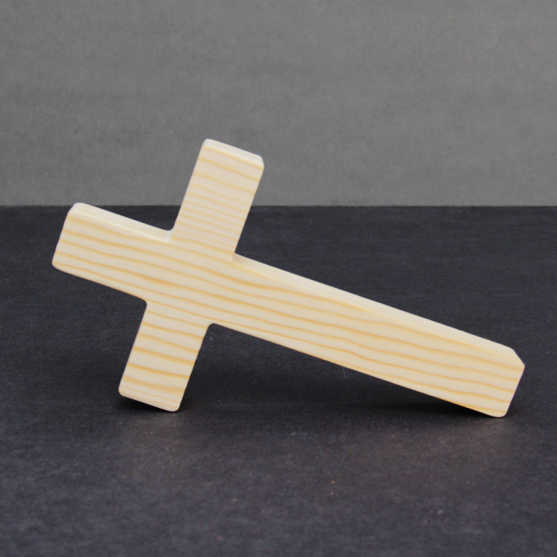 【松木小十字架】迷你版义树家木艺工艺品 礼品