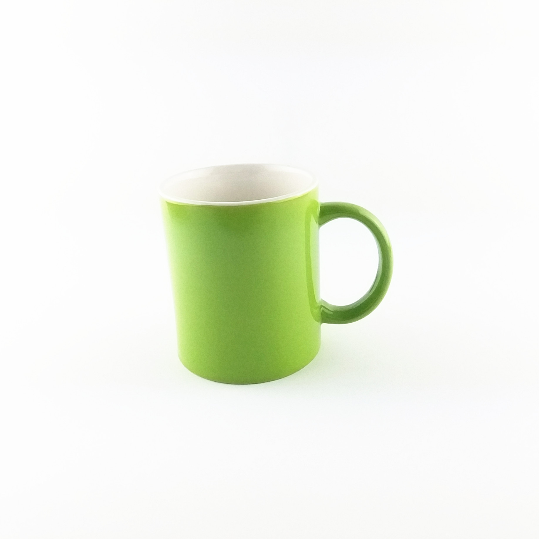 厂家直销色釉陶瓷马克杯,11安士出口陶瓷杯涂层杯热转印水杯杯子