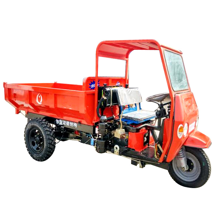 智鑫热销新款柴油农用三轮车 工程三轮运输车 工地自卸机动三轮车