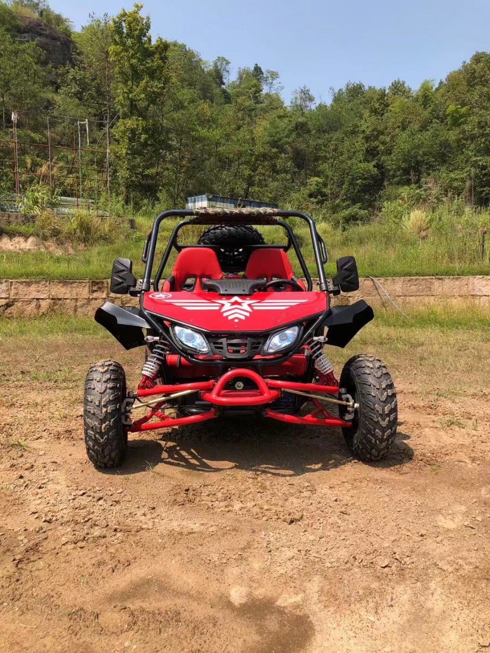 厂家直销四轮山地摩托车200cc无级变速沙滩车成人双坐越野 沙漠车