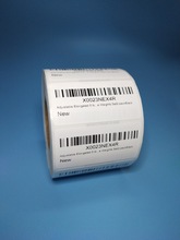 打印不干胶图书馆条形码标签制作亚马逊标签价格贴纸 二维码印刷