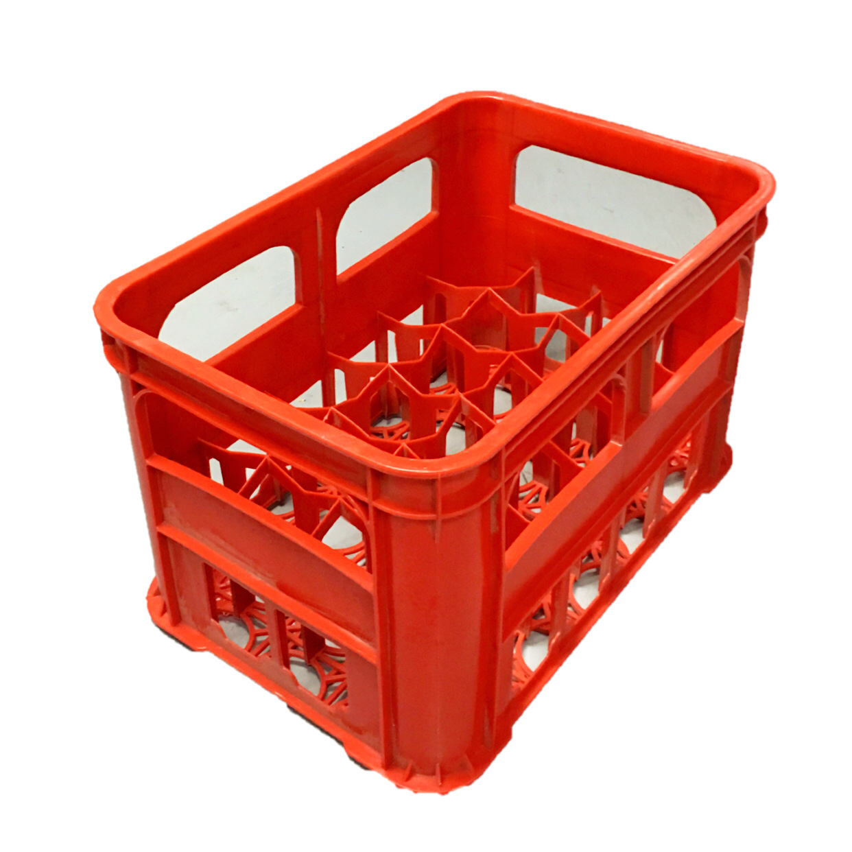 白色塑料12瓶装啤酒筐子24格啤酒箱12听汽水瓶青岛收纳杯框周转筐