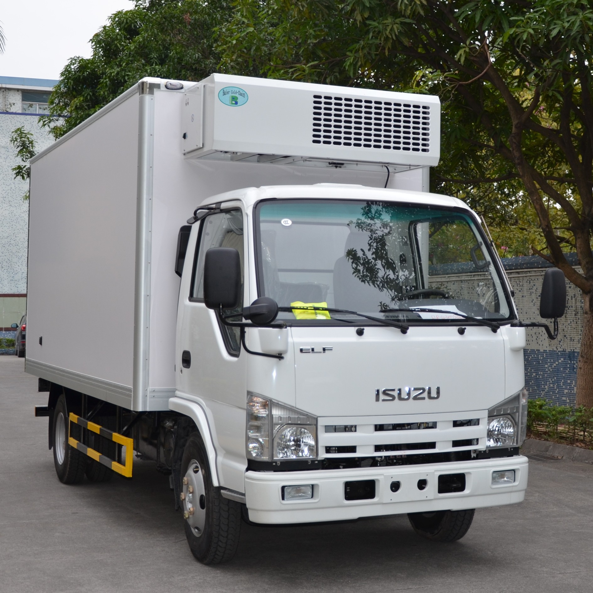 庆铃蓄冷式雪糕冷藏车小型冷链车厂家 满足冷藏冷冻需求