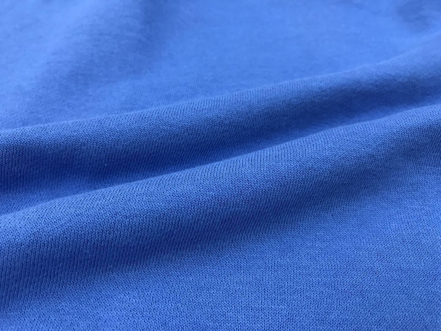 10支棉盖丝卫衣抓毛 加绒加厚卫衣面料 秋冬套装休闲服装面料