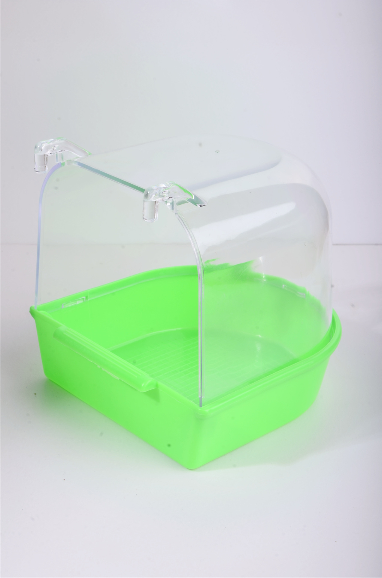 鹦鹉洗澡盆虎皮牡丹洗澡盆鹦鹉用品 鸟用洗澡盆外挂式洗澡盆