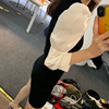 Mrs. Sydney Wear Is Paper Retro Long sleeve puff sleeve Mosaic series Women's wear Mrs. Sydney Wear Is Paper Retro Long sleeve puff sleeve Mosaic series Women's wear