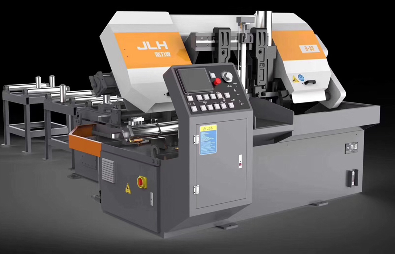 锯力煌b33数控全自动带锯床高速智能带锯床液压带锯床双柱带锯床