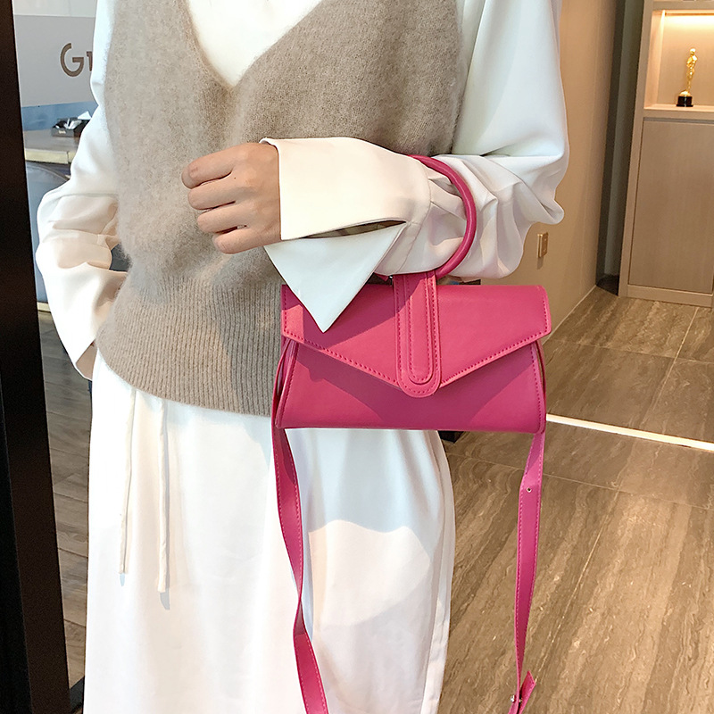 One Piece Dropshipping Spring/Summer 2020 New Candy Color Women's Bag Ring Handbag One Shoulder Crossbody Bag Mini Bag