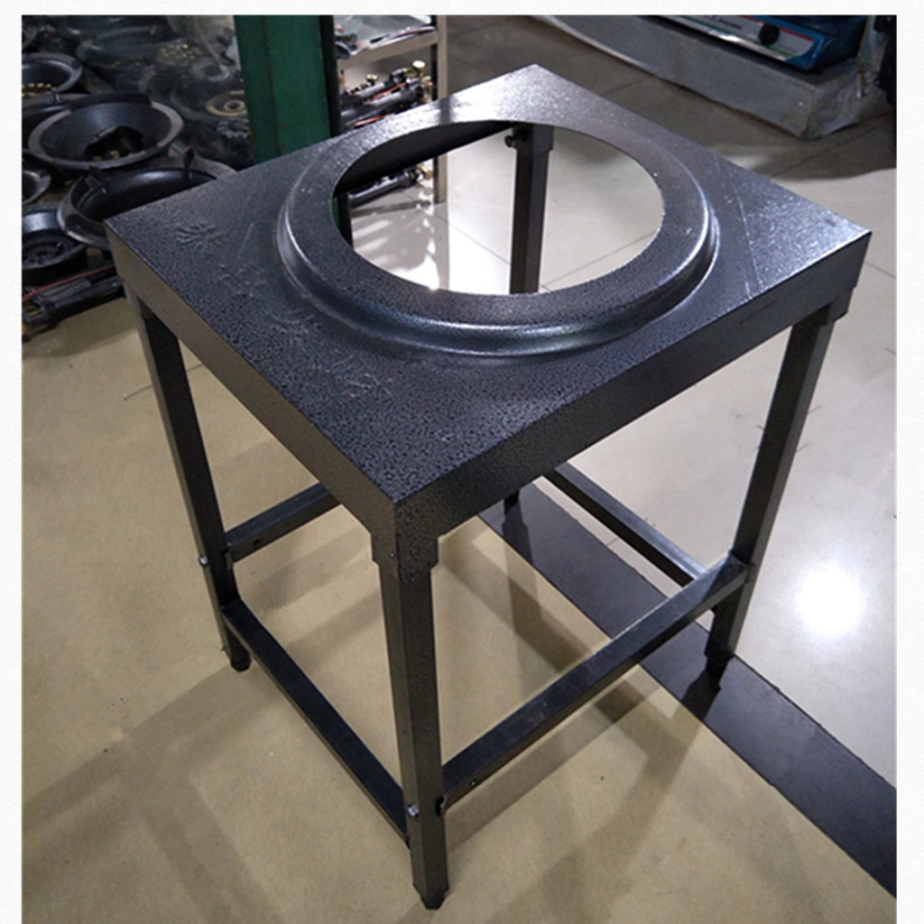 批发铸铁猛火炉单双口架子中压猛火灶商用煤气灶不锈钢简易灶炉架