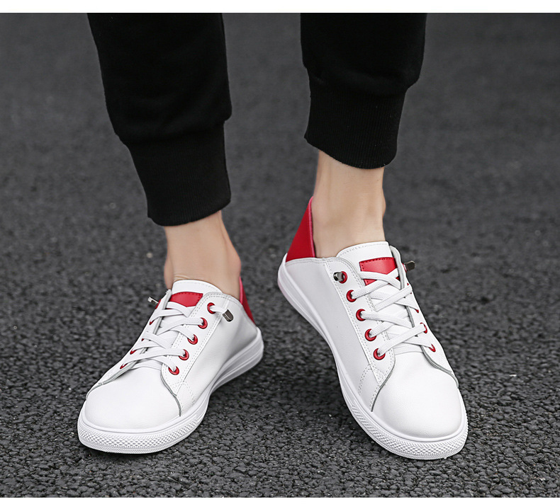 夏季白色男鞋2019新款百搭潮流半拖帆布休闲板鞋踩后跟小白布鞋男