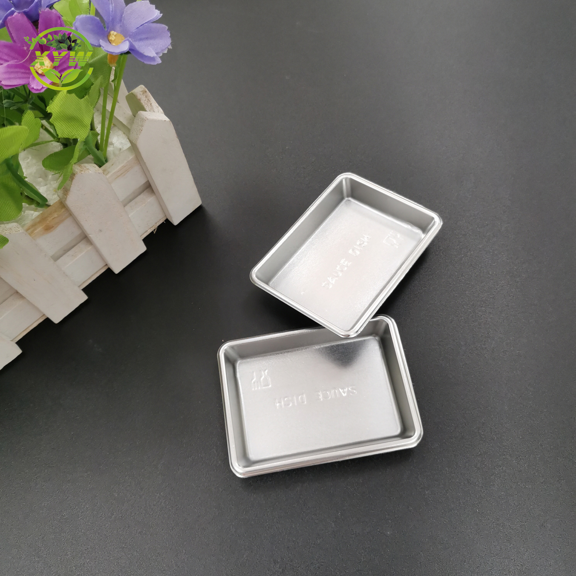 一次性酱料碟塑料寿司 芥末调味碟酱油托 调料盒 小彩蝶批发日式