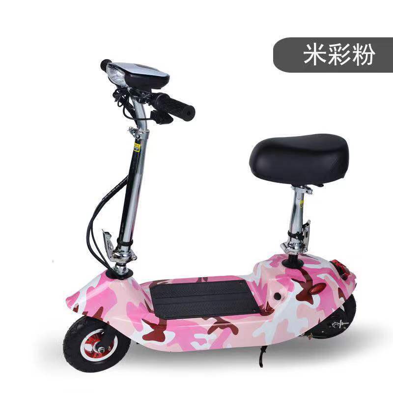 Origin Supply Little Dolphin Electric Car Folding Small Battery Car Single Electric Car Scooter Electric Skateboard
