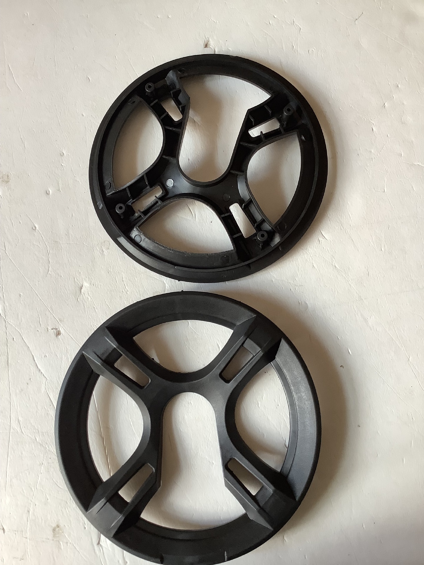 山地自行车牙盘罩 轮盘保护罩 山地车4孔牙盘护罩 单车轮盘配件