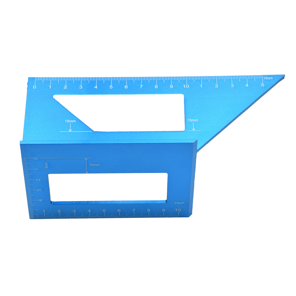 木工t型划线规多功能角尺45度斜角90度铝合金工划线器