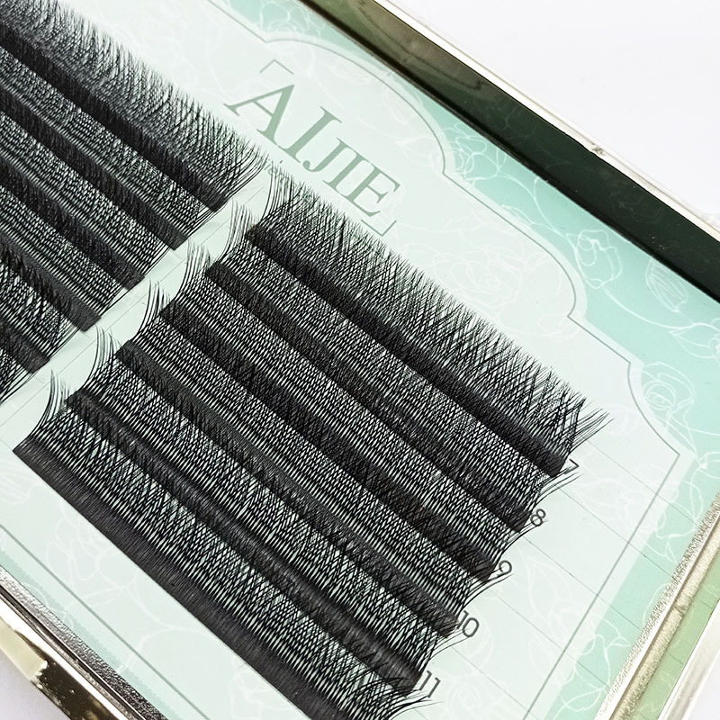 Factory Supply 0.07 Thick YY Type Grafting False Eyelashes Handmade Automatic Preparation Flowering Plant Eyelashes