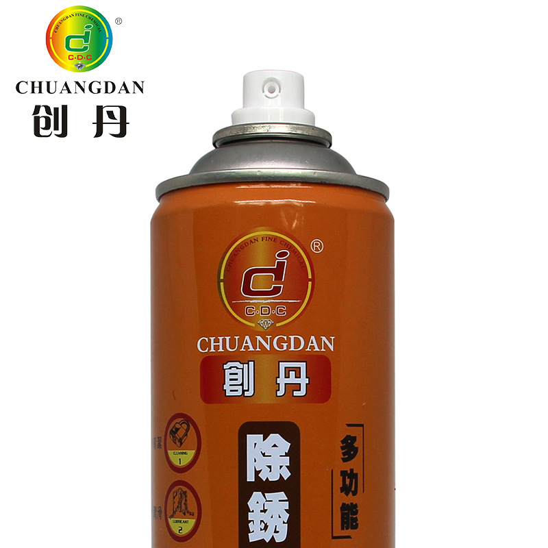 创丹多功能防锈润滑油金属除锈门锁解锈万能松锈灵550ml厂家销售