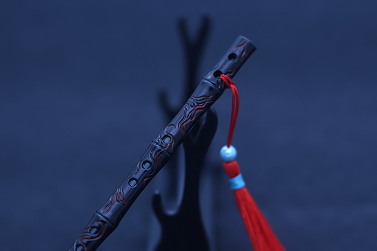 剧场版 夷陵老祖 魏无羡笛子 合金兵器 笛子 动漫道具