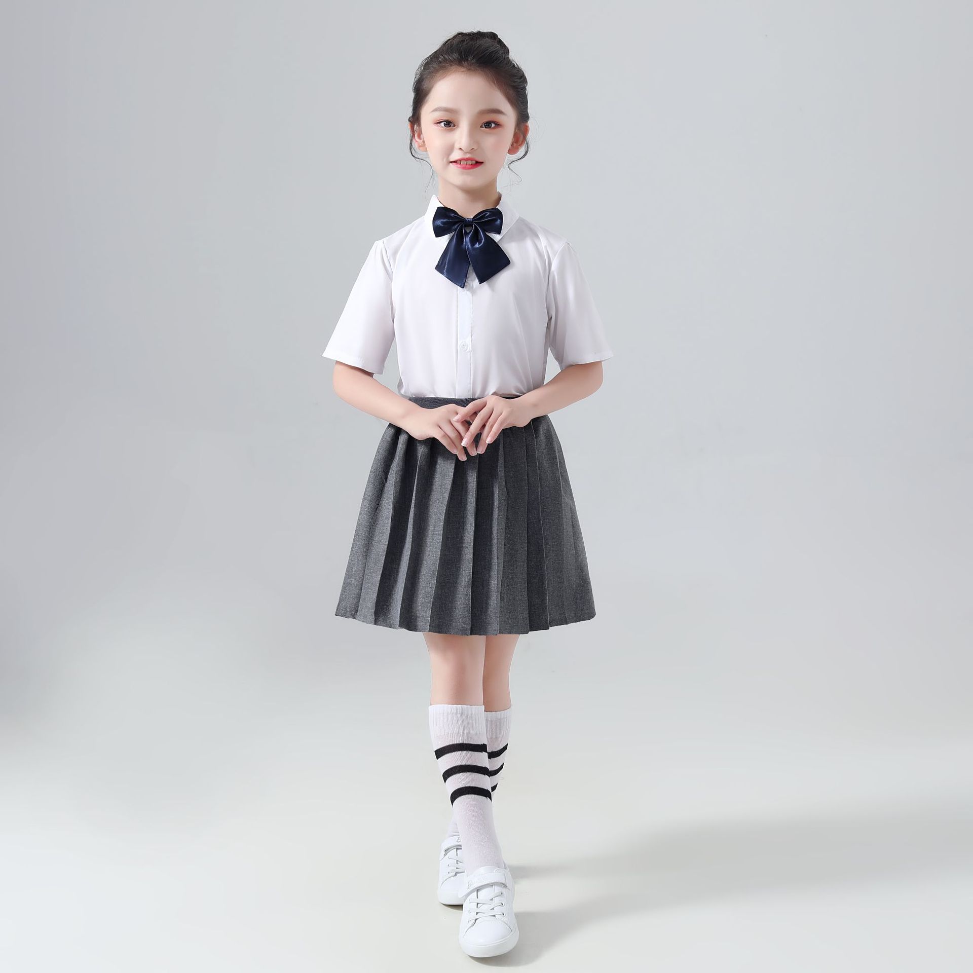 儿童合唱演出服中小学生英伦风校服班服诗歌朗诵歌咏比赛表演合唱