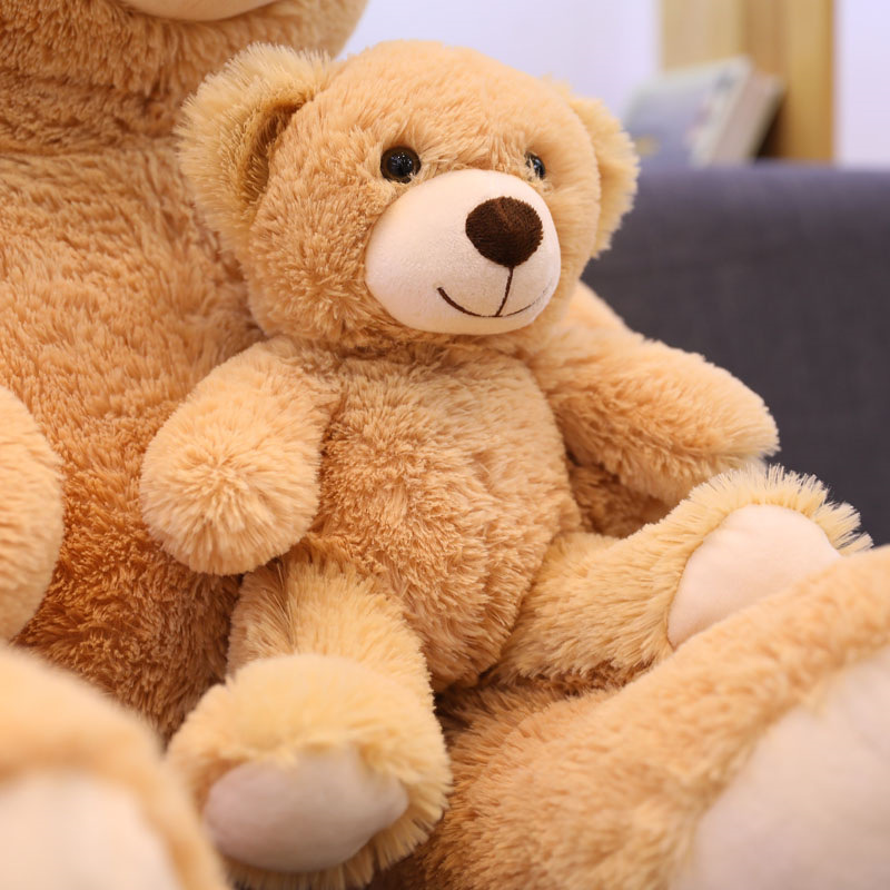新款毛绒大熊玩具可爱母子熊公仔宝宝玩具亲子大熊节日礼物送女友