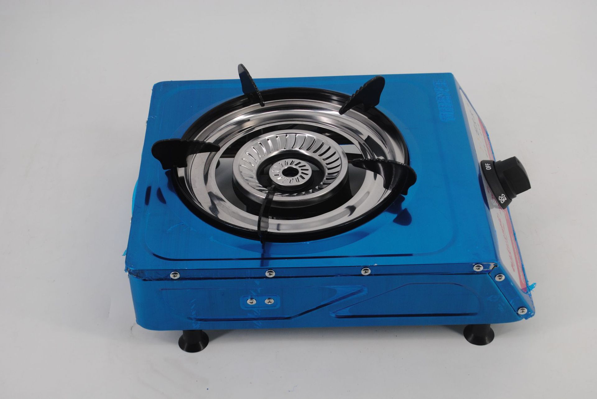 厂家直销批发不锈钢台式单眼旋火安全节能家用115旋全白旋火灶