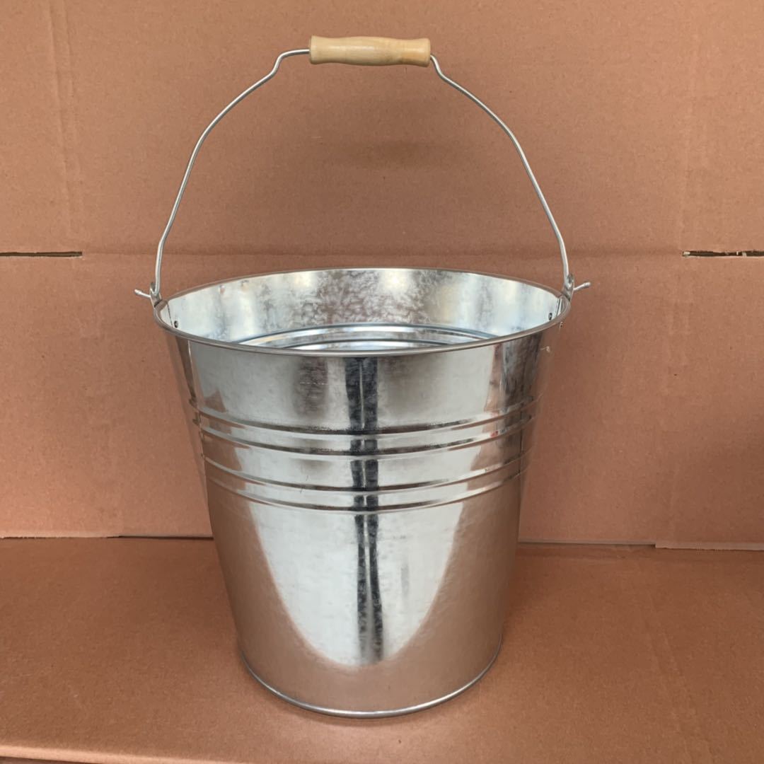 铁皮桶 白色迷你啤酒冰桶 手提镀锌铁皮桶 园艺花盆批发