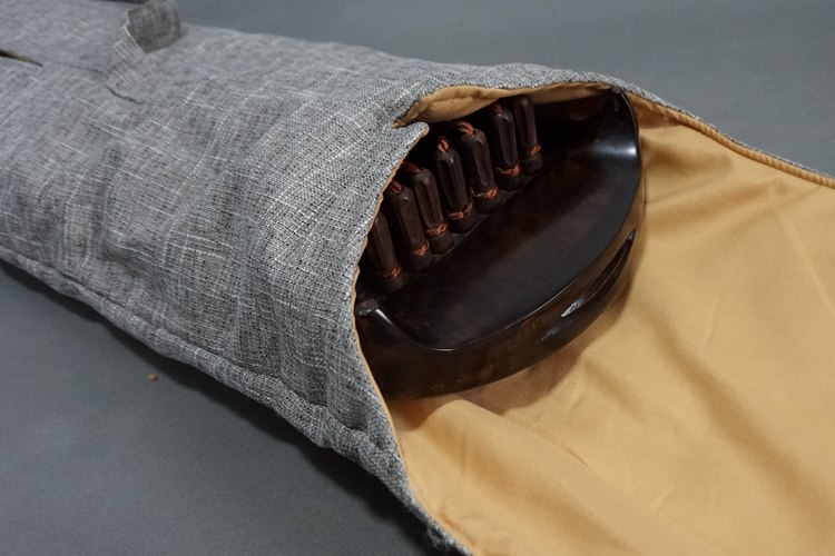 批发亚麻古琴囊古琴衣可单肩背琴套素色琴袋多色可选素雅古琴包