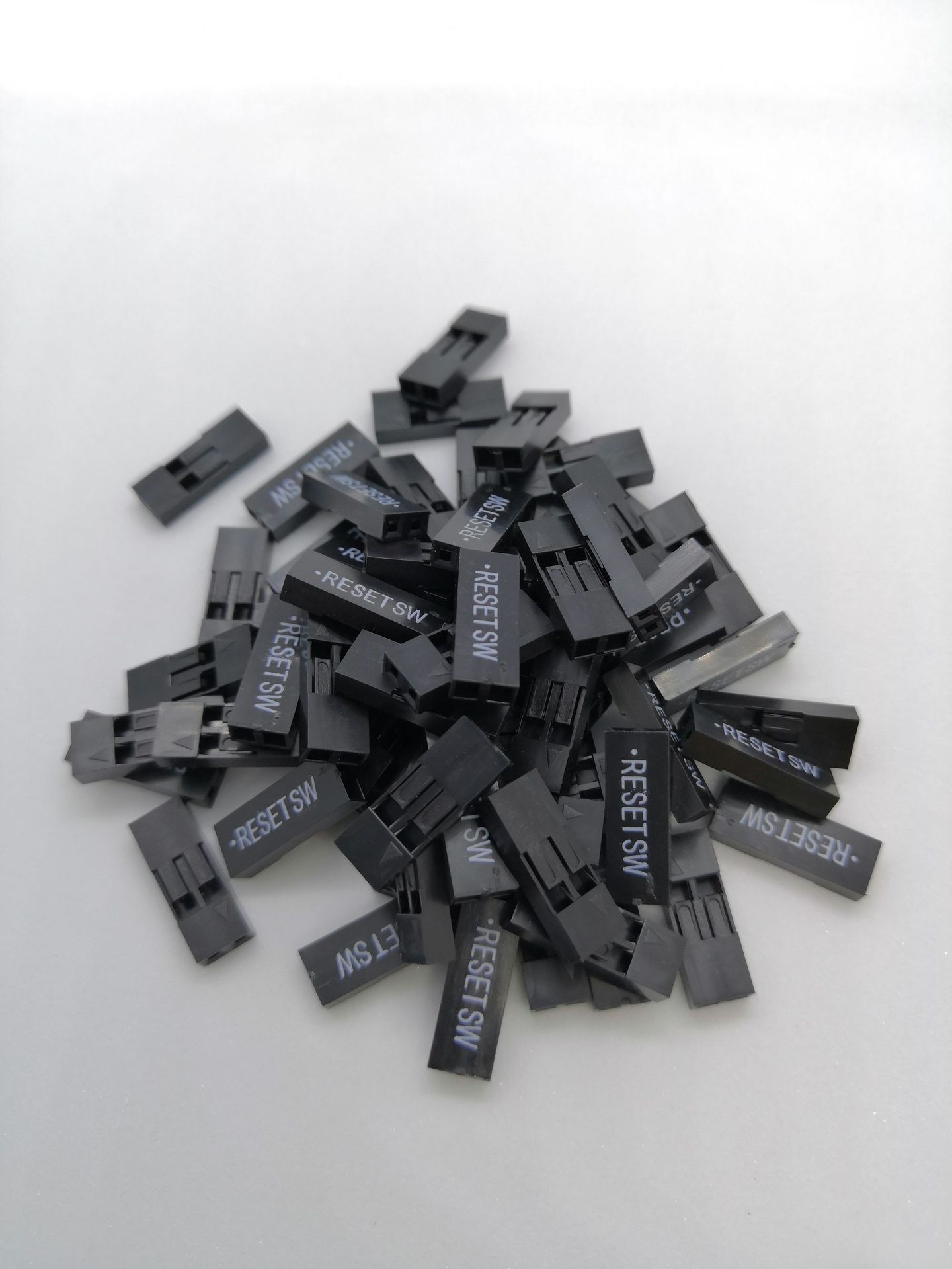 东莞富臻杜邦2.54 tjc8胶壳2p印字电子接插件ppo料连接器小额批发-阿