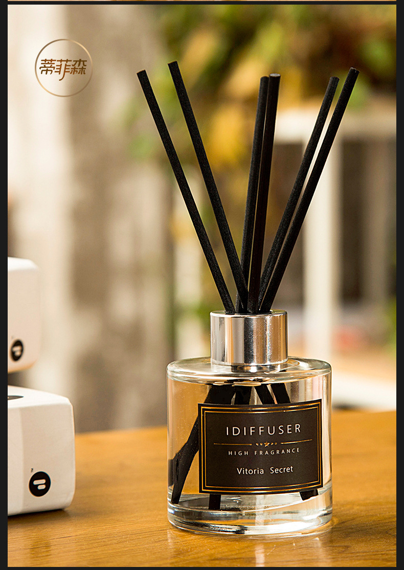 蒂菲森 无火香薰精油熏香藤条酒店房间香水厕所卫生间香氛 礼盒