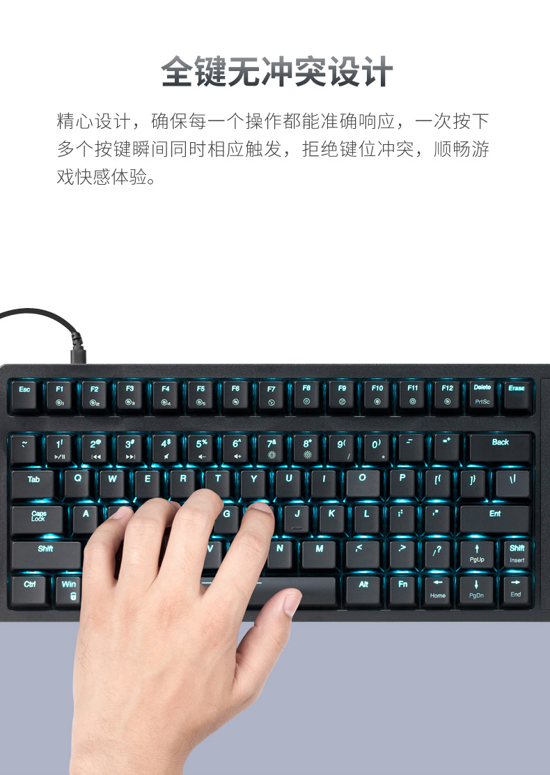 汉王键盘手写板可视公式输入电脑免驱写字板无线老人智能键盘手写