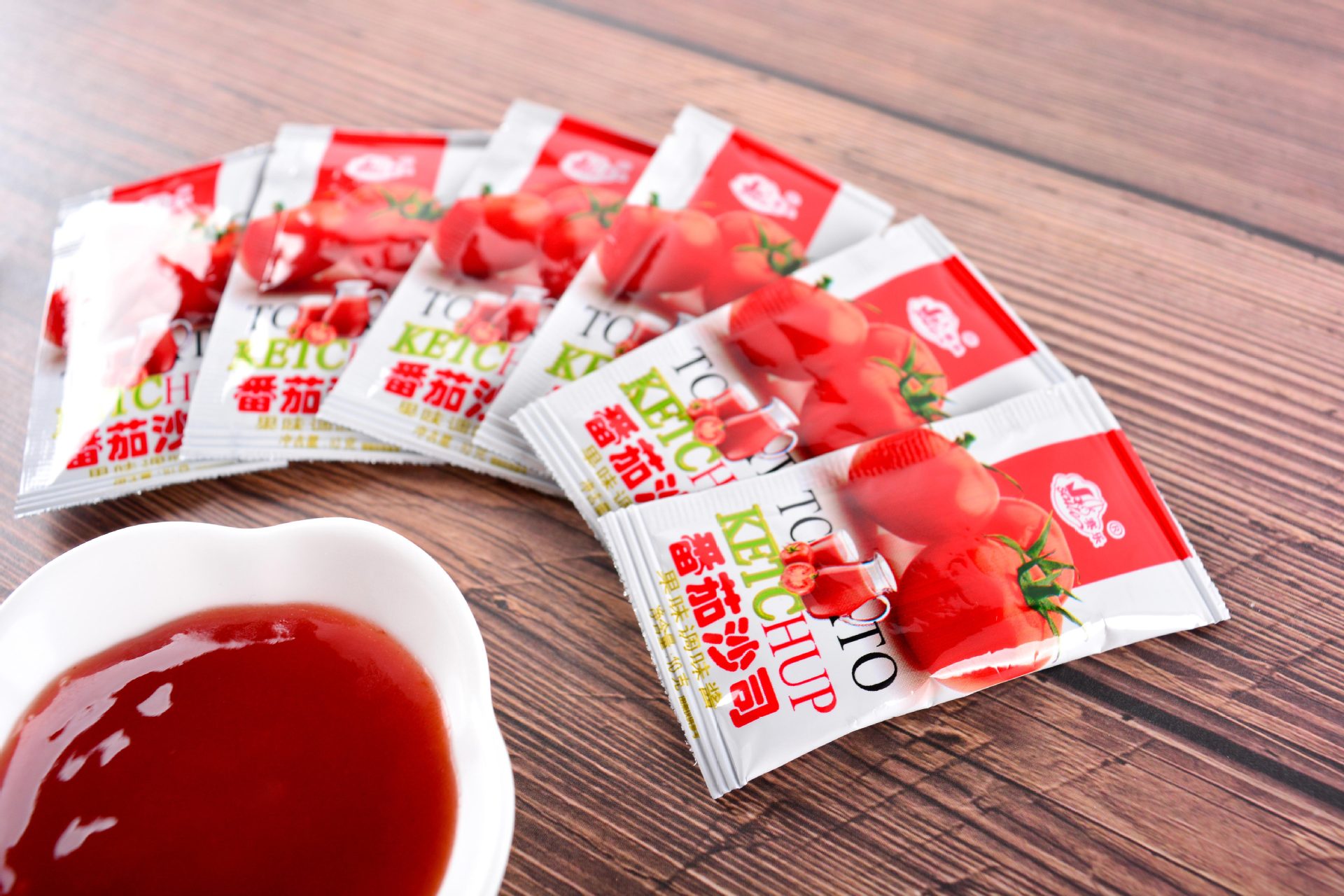 番茄酱小包10g家用小袋手抓饼酱赛乐oem酱料包薯条番茄沙司