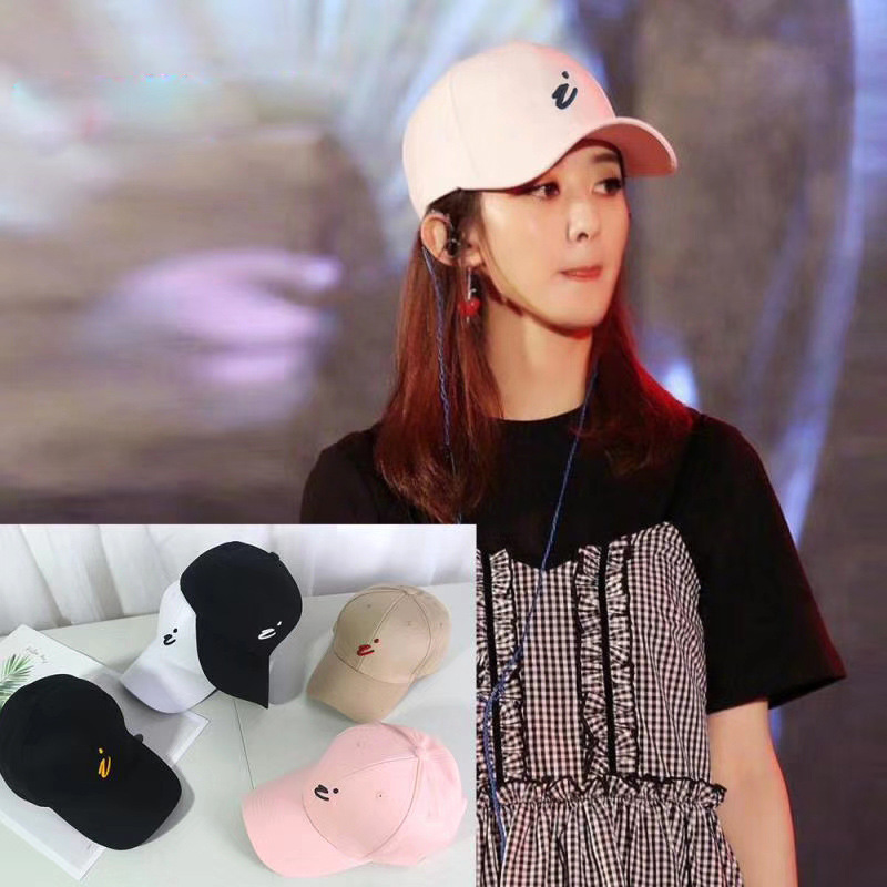 赵丽颖同款字母刺绣简约时尚棒球帽子韩版男女学生户外防晒鸭舌帽