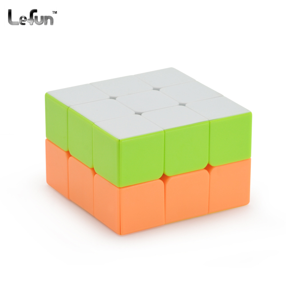[乐方双色233魔方]lefun二三三彩色异形不规则儿童益智早教魔方批