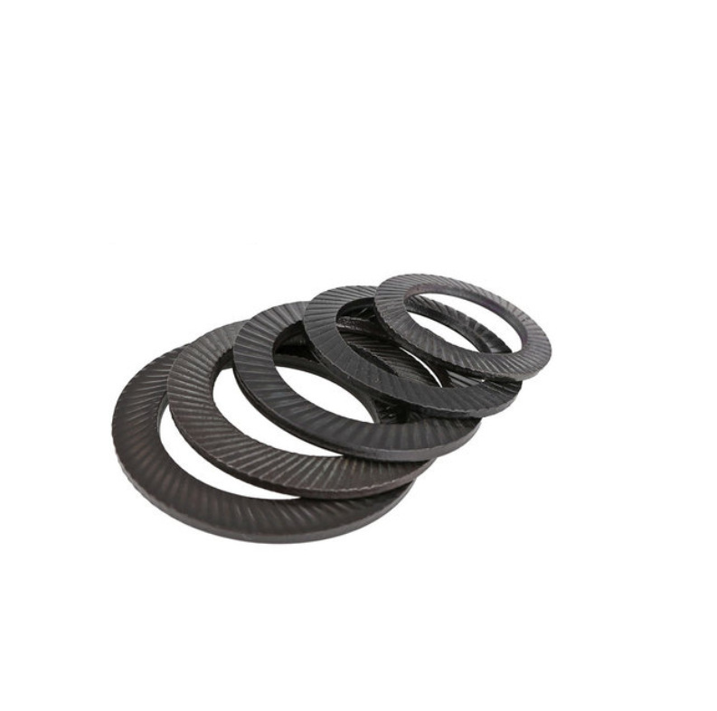 双面齿垫圈 齿垫 防松垫圈65锰钢 锁紧垫片 din9250