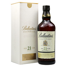 Ballentine's 百龄坛21年陈酿苏格兰威士忌 洋酒烈酒礼盒装 700ml