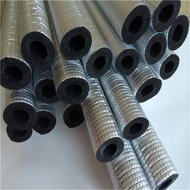 xpe复合铝箔泡棉保温管防静电铝箔保温管空调保温套管xpe材料批发