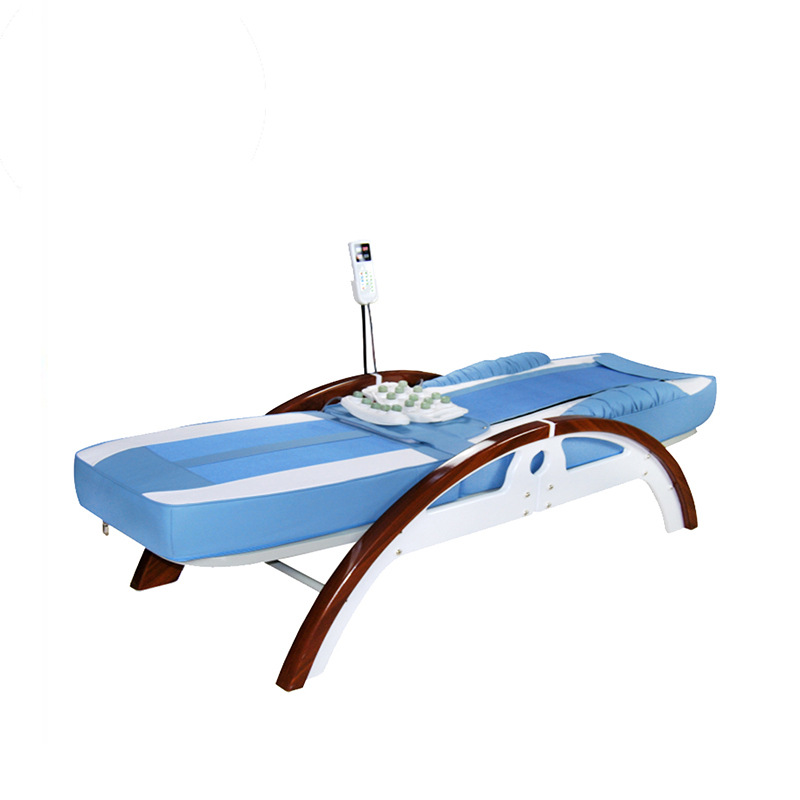 富健来工厂批发 红外线作用炭纤维加热玉石温热按摩床