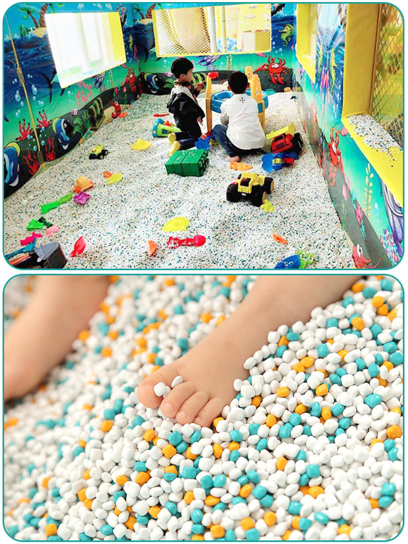 儿童玩具沙子纳米仿瓷沙游乐场生意沙玩具颗粒散装挖沙玩具沙批发